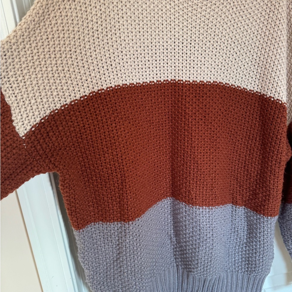 Impressions Color-block Sweater - Picture 3 of 3